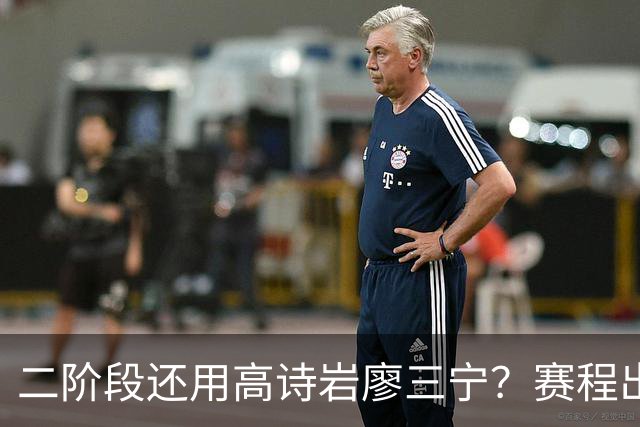 二阶段还用高诗岩廖三宁？赛程出炉很难打，赵睿周琦张镇麟该回来
